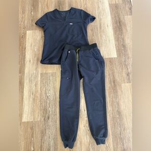 FIGS Space Navy Scrub Set🪐👖💙